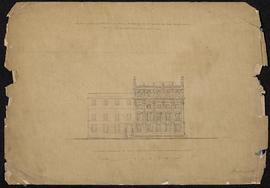 Privy Council Office, an elevation toward Downing Street