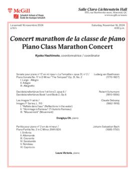 Piano Class Marathon Concert, 16 November 2024