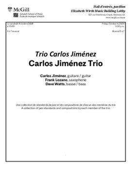 Carlos Jiménez Trio