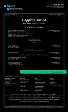 La bonne chanson
