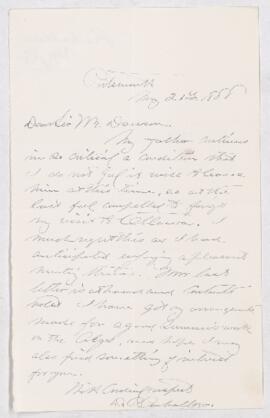Letter, 21 May 1888