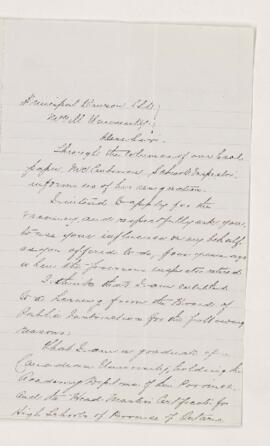 Letter, 13 May 1879