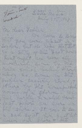 Letter, 27 July 1903