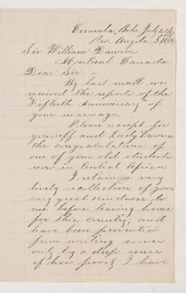 Letter, 22 July 1897