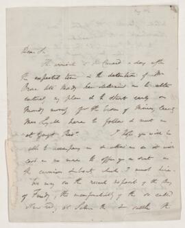 Letter, August 1842