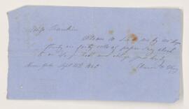 Order, 15 September 1856