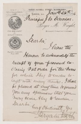 Letter, 26 January 1876