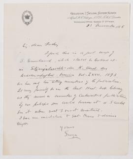 Letter, 25 November 1886