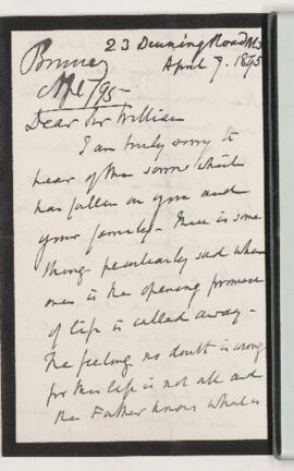 Letter, 7 April 1895