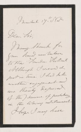 Letter, 17 November 1877