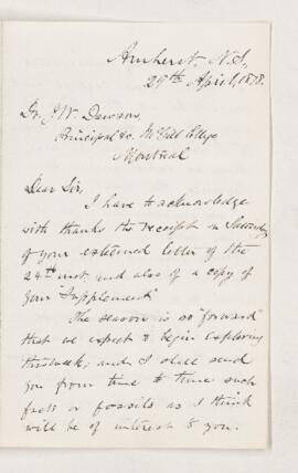 Letter, 29 April 1878