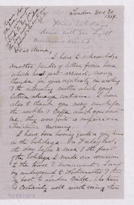 Letter, 20 December 1869