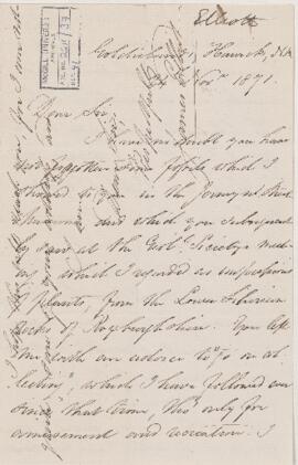 Letter, 24 November 1871