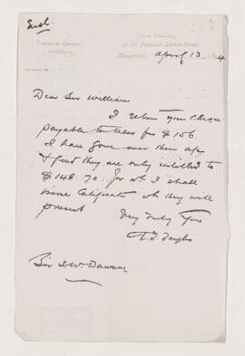 Letter, 13 April 1894