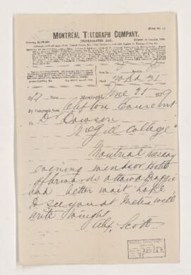 Letter, 25 June 1879