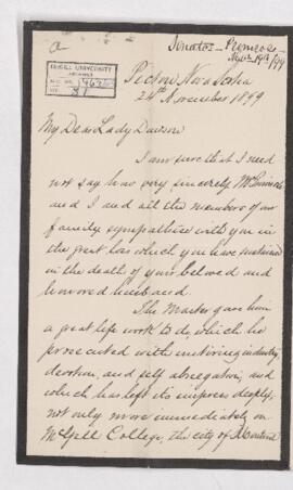 Letter, 24 November 1899