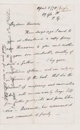 Letter, 5 April 1878