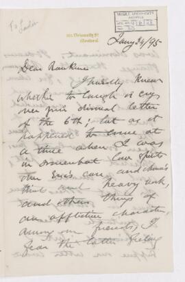 Letter, 24 January 1895