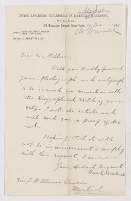 Letter, 10 December 1886