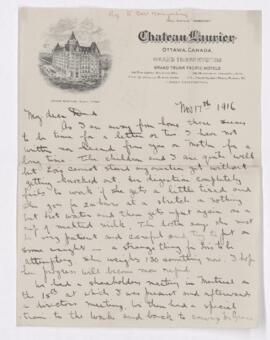Letter, 17 November 1916