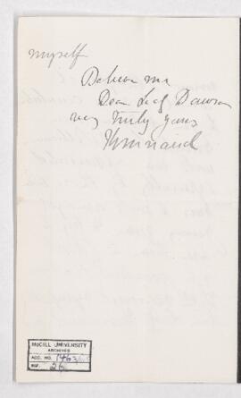 Letter, 21 November 1899