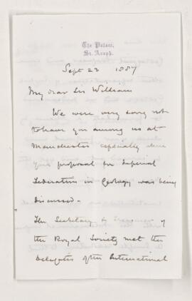 Letter, 23 September 1887