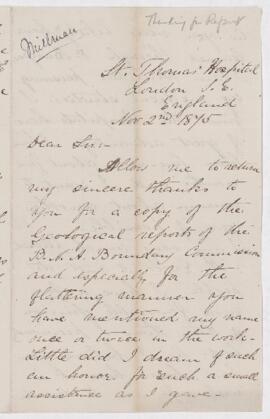 Letter, 2 November 1875