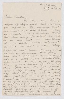 Letter, 4 July 1906