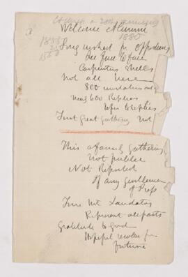 Address Banquet 1880