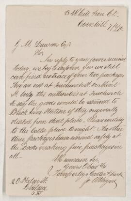 Letter, 7 June 1870