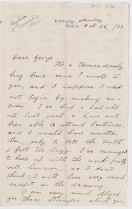 Letter, 24 February 1873