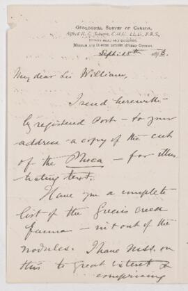 Letter, 18 September 1893
