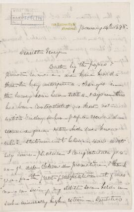 Letter, 14 January 1895