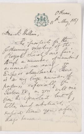 Letter, 11 May 1887