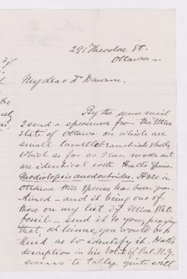 Letter, May 1882