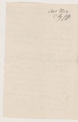Letter, 18 August 1890