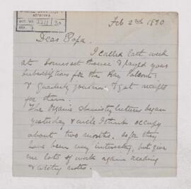 Letter, 2 February 1870