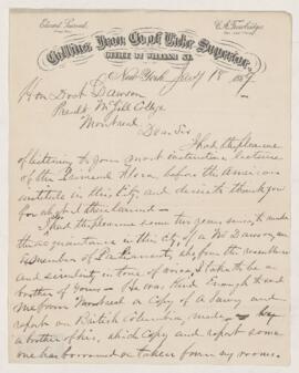 Letter, 18 January 1869