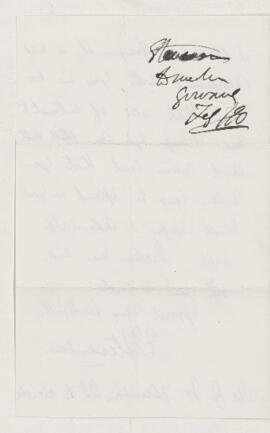 Letter, 31 January 1890