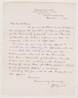 Letter, 23 November 1895