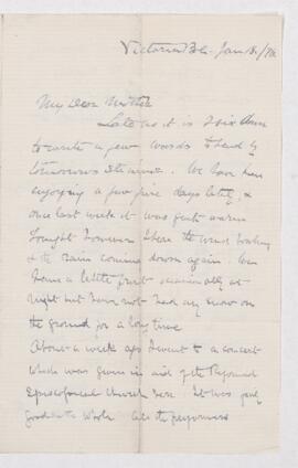 Letter, 18 January 1876