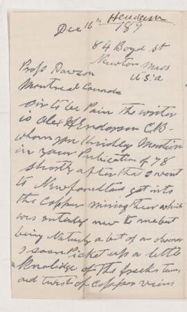 Letter, 16 December 1889