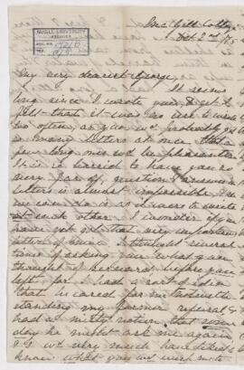 Letter, 2 October 1875