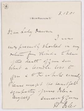 Letter, 13 March 1901