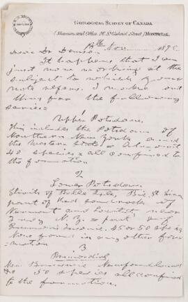 Letter, 18 November 1875
