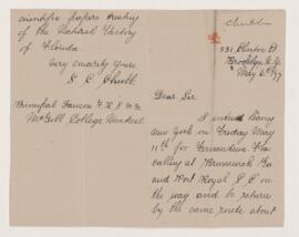 Letter, 6 May 1877