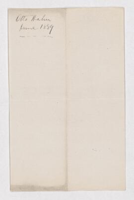 Letter from Otto Hahn to B.J. Harrington, written from toronto.