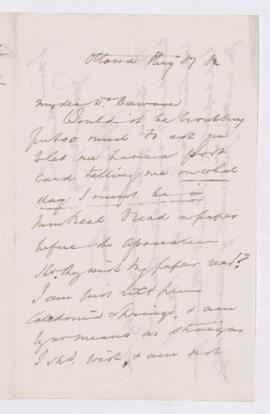Letter, 27 August 1882