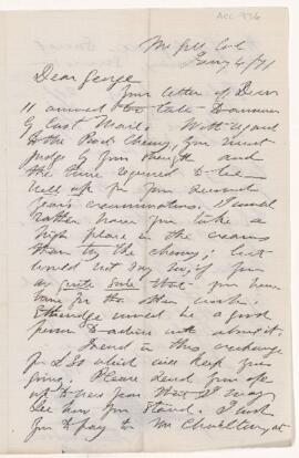 Letter, 4 January 1871