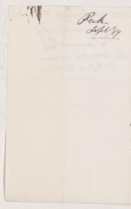 Letter, 13 September 1889
